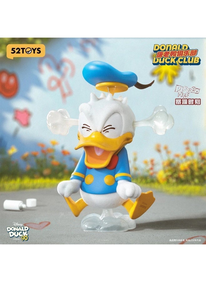 52TOYS صندوق مفاجآت: نادي ديزني دونالد داك، قطعة واحدة عشوائية، مجسم شخصية كرتونية كلاسيكية - Image 3
